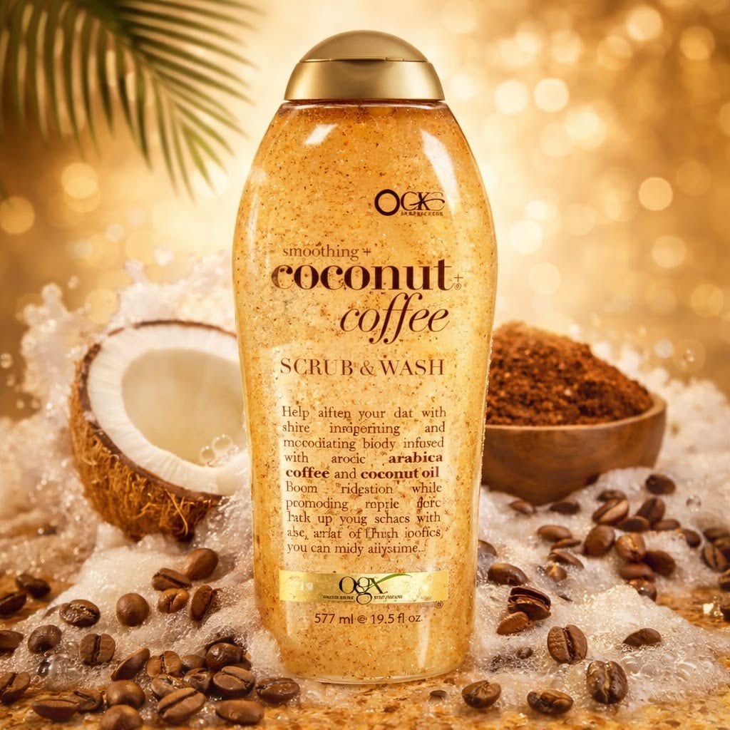 OGX Coconut Coffee Body Wash (577ml)